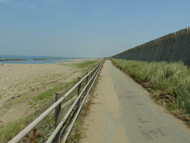 天橋立から新潟への旅の道中で、加賀海浜自転車道を再訪 ~2007年5月~