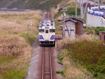 JR五能線・驫木駅（青森県：2007年9月）