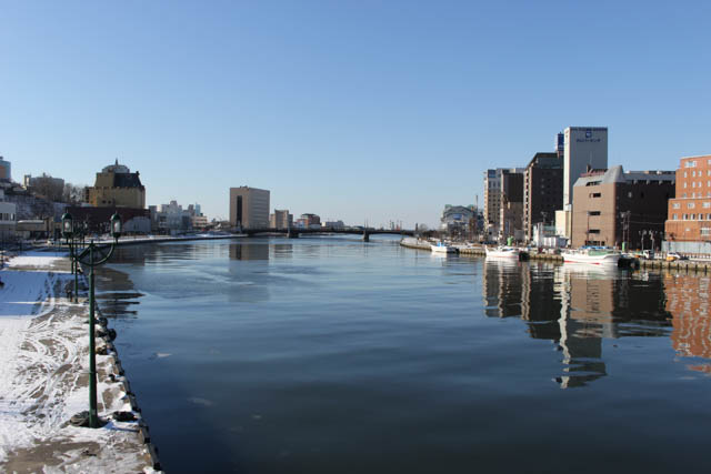 旅人として再訪した釧路川と幣舞橋 ~2015年12月~