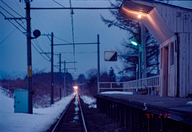 失われた原風景:十和田観光鉄道・高清水駅 ~1997年2月~