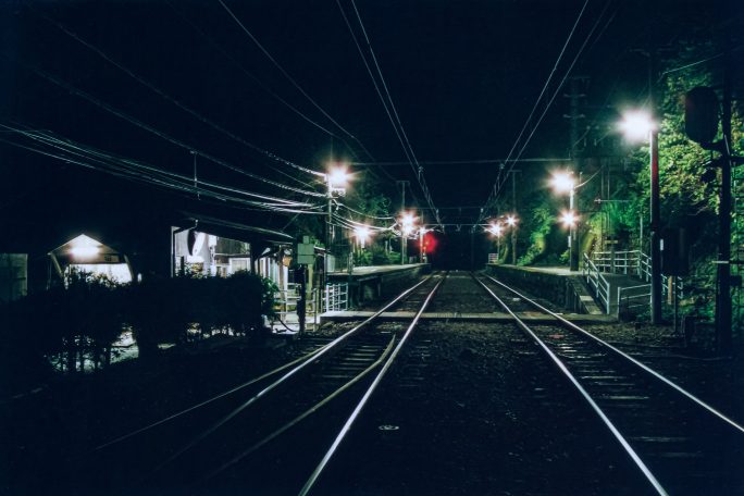 JR飯田線・小和田駅（静岡県：2001年11月）