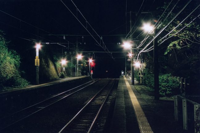 JR飯田線・小和田駅(静岡県:2001年11月)