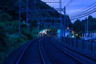 近鉄大阪線・三本松駅（奈良県：2016年7月）