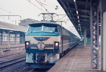 JR山陽本線・下関駅・寝台特急「さくら」（山口県：1996年12月）