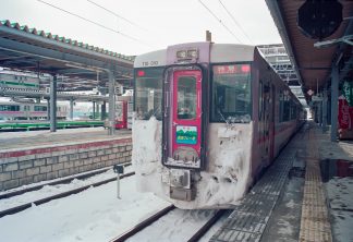 JR奥羽本線・秋田駅・特急「秋田リレー」（秋田県：1997年2月）