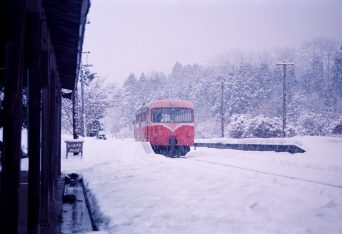 南部縦貫鉄道・七戸駅（青森県：1997年2月）