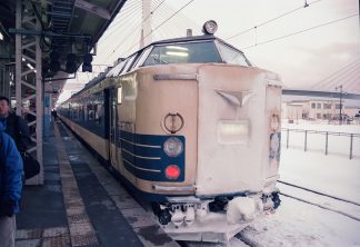 JR東北本線・青森駅・特急「はつかり」（青森県：1997年2月）