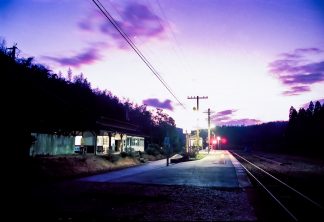 JR肥薩線・大畑駅（熊本県：1998年1月）
