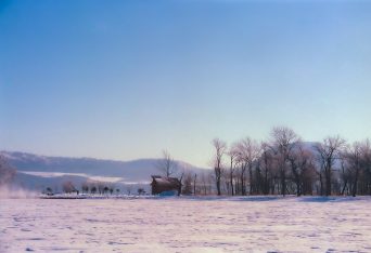 屈斜路湖和琴半島（北海道：1998年2月）