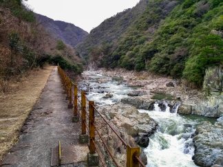 旧JR福知山線・武庫川渓谷(兵庫県:2015年3月