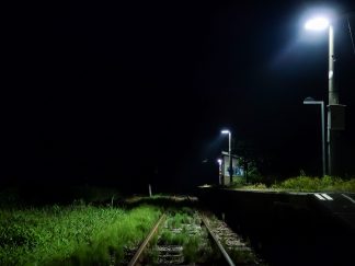 JR芸備線・内名駅(広島県:2015年8月)