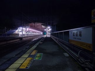 JR福知山線・武田尾駅（兵庫県：2015年9月）
