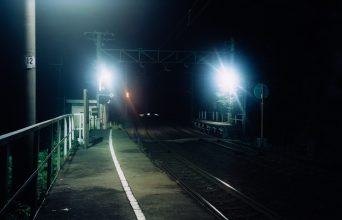 JR伯備線・布原駅（岡山県：2000年8月）