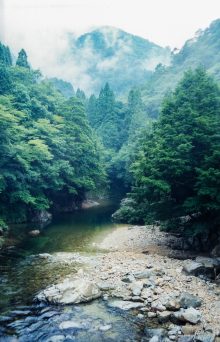 三段峡（広島県：2000年8月）