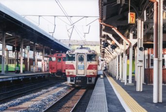 JR山陰本線・米子駅・特急「おき」（鳥取県：2001年6月）