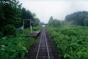 JR宗谷本線・南下沼駅（廃駅）（北海道：2001年6月）