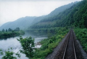 JR宗谷本線・佐久駅～筬島駅（北海道：2001年6月）