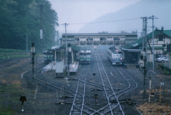 JR石北本線・遠軽駅（北海道：2001年6月）