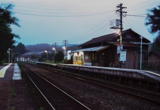 JR豊肥本線・波野駅（熊本県：1999年8月）