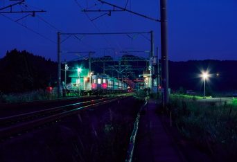 JR津軽海峡線・津軽今別駅（青森県：2001年8月）
