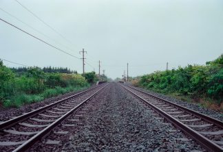JR函館本線・北豊津駅（北海道：2001年8月）