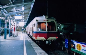 アルピコ交通上高地線・松本駅（長野県：2001年9月）