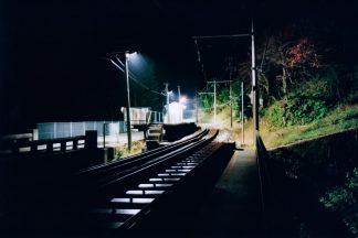 JR飯田線・為栗駅（長野県：2001年11月）