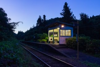いすみ鉄道・久我原駅(千葉県:2016年7月)