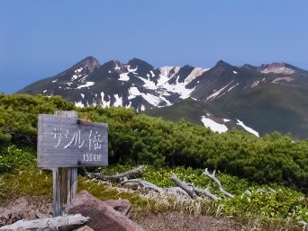 知床山系・サシルイ岳（北海道：2003年6月）