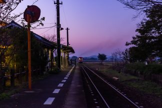 北条鉄道・法華口駅（兵庫県：2016年11月）