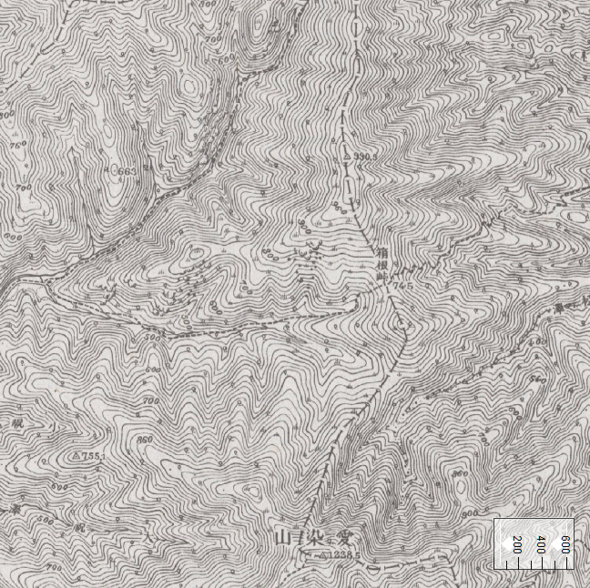 旧版地形図地形図：箱根峠・愛染山（1935年2月発行）地形図：箱根峠・愛染山