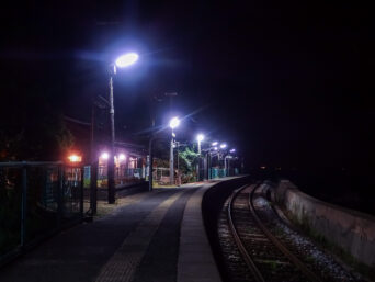 JR大村線・千綿駅（長崎県：2015年8月）