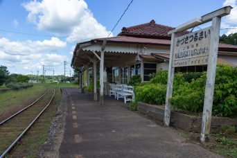 小湊鐵道・上総鶴舞駅（千葉県：2016年7月）