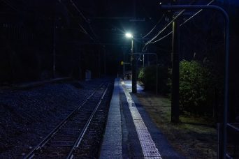 JR飯田線・小和田駅（静岡県：2021年12月）