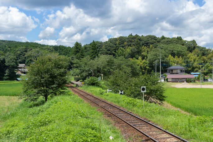 小湊鐵道・飯給駅（千葉県：2016年7月）
