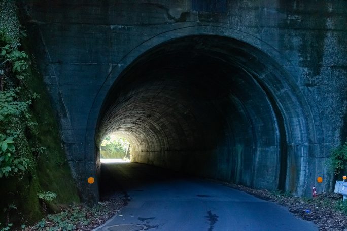 こちらは、県道178号線の小川トンネル