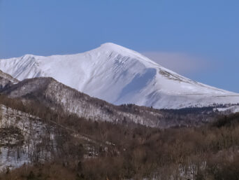 知床山系・海別岳（北海道：2004年4月）