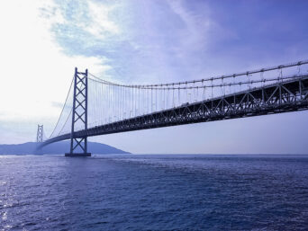 明石海峡大橋（兵庫県：2015年1月）