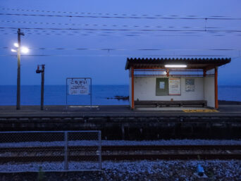 JR長崎本線・小長井駅（長崎県：2015年8月）