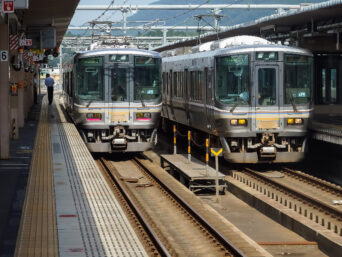 JR山陰本線・福知山駅（京都府：2015年8月）
