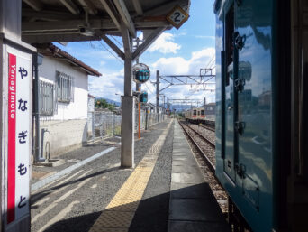 JR和歌山線・柳本（奈良県：2015年9月）