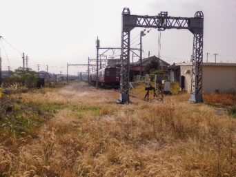 養老鉄道養老線・揖斐駅（岐阜県：2015年10月）