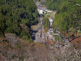 近鉄吉野線・吉野駅（奈良県：2015年10月）