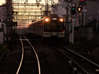 近鉄南大阪線・さくらライナーからの前面展望（大阪府：2015年10月）
