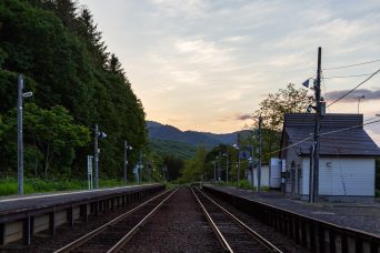 JR函館本線・銀山駅（北海道：2022年5月）