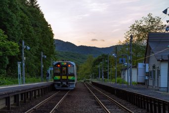 JR函館本線・銀山駅（北海道：2022年5月）