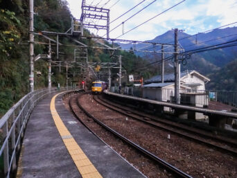 南海電鉄高野線・紀伊細川駅（和歌山県：2015年11月）