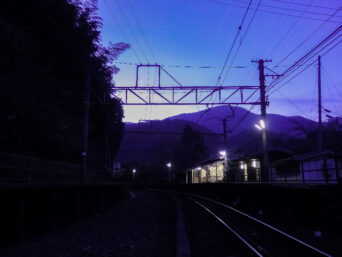 南海電鉄高野線・下小沢駅（和歌山県：2015年11月）