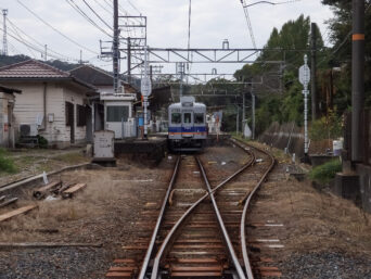 南海電鉄加太線・加太駅（和歌山県：2015年11月）