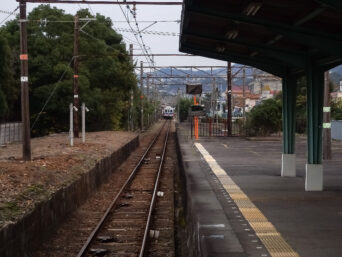 南海電鉄多奈川線・多奈川駅（和歌山県：2015年11月）